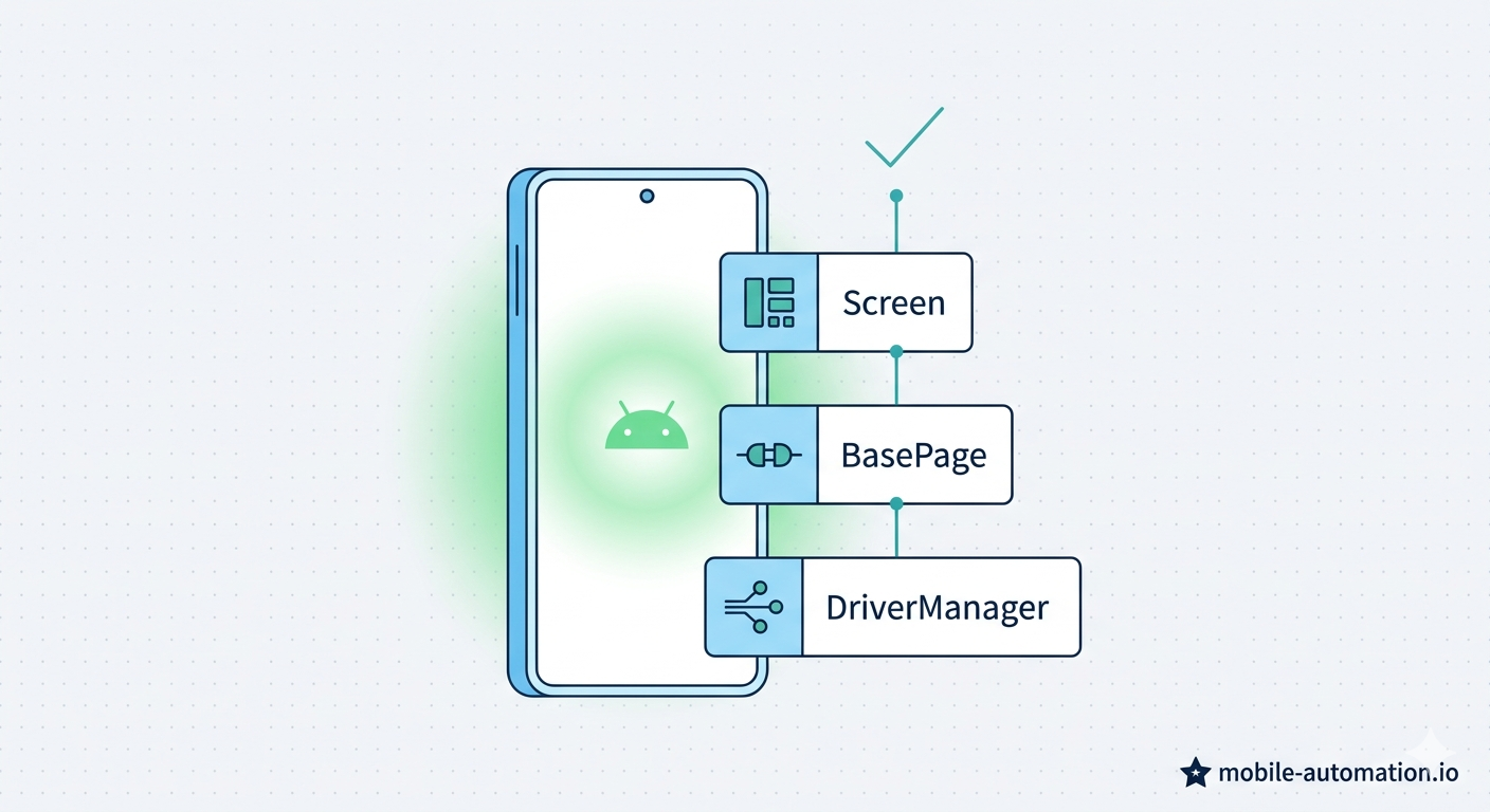 Driver Setup and Screen Objects: Building the Working Core of Your Mobile Framework