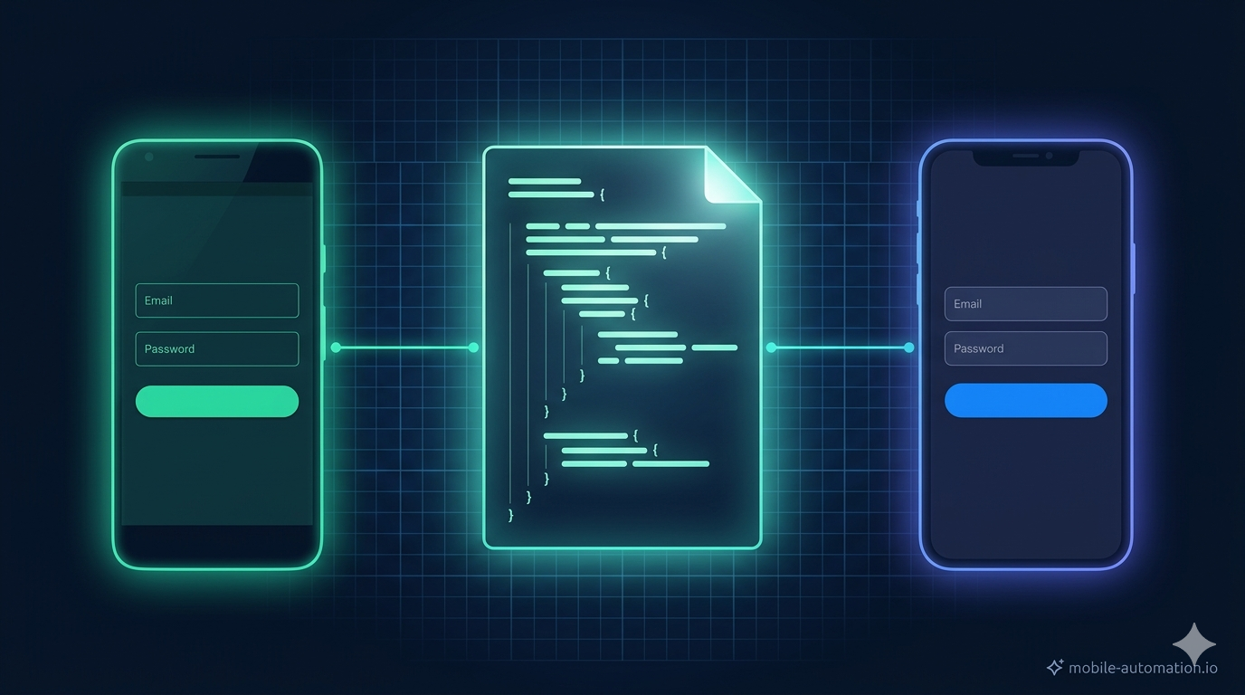 One Test, Two Platforms: Cross-Platform Mobile Testing with Page Object Model